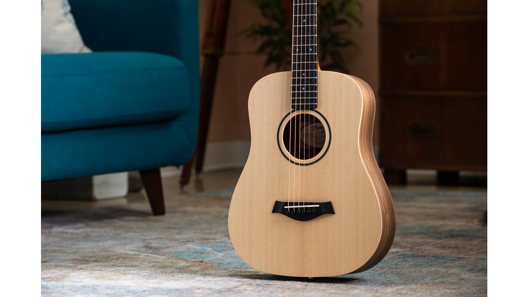 BT1e Layered Walnut Acoustic-Electric Guitar | Taylor Guitars